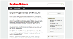 Desktop Screenshot of explora-science.net